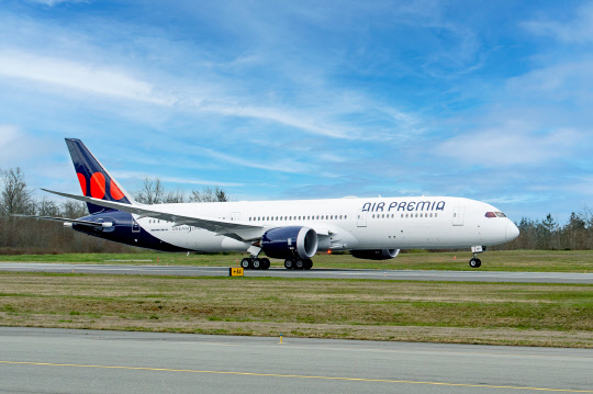 에어프레미아 B787-9 2호기. <에어프레미아 제공>